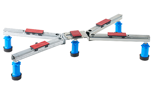 Duschbrickas fötter